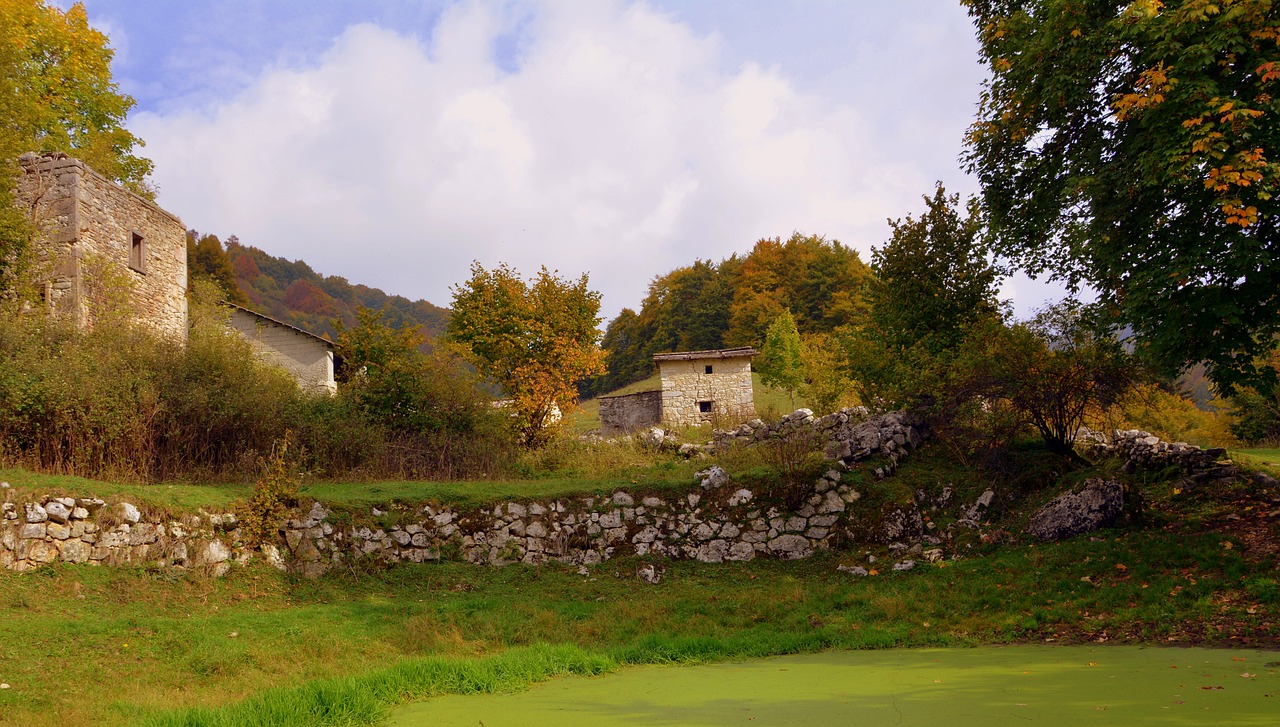 Borgo, Namai, Prato, Europinis Kelias, E5, Lessinia, Italy, Nemokamos Nuotraukos,  Nemokama Licenzija