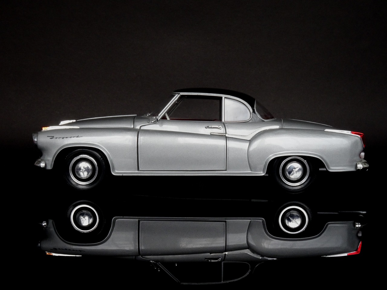 Borgward, Isabella, Modelis, Automatinis, Modelis Automobilis, Oldtimer, Kupė, 1950S, Elegantiškas, Svajonių Automobilis