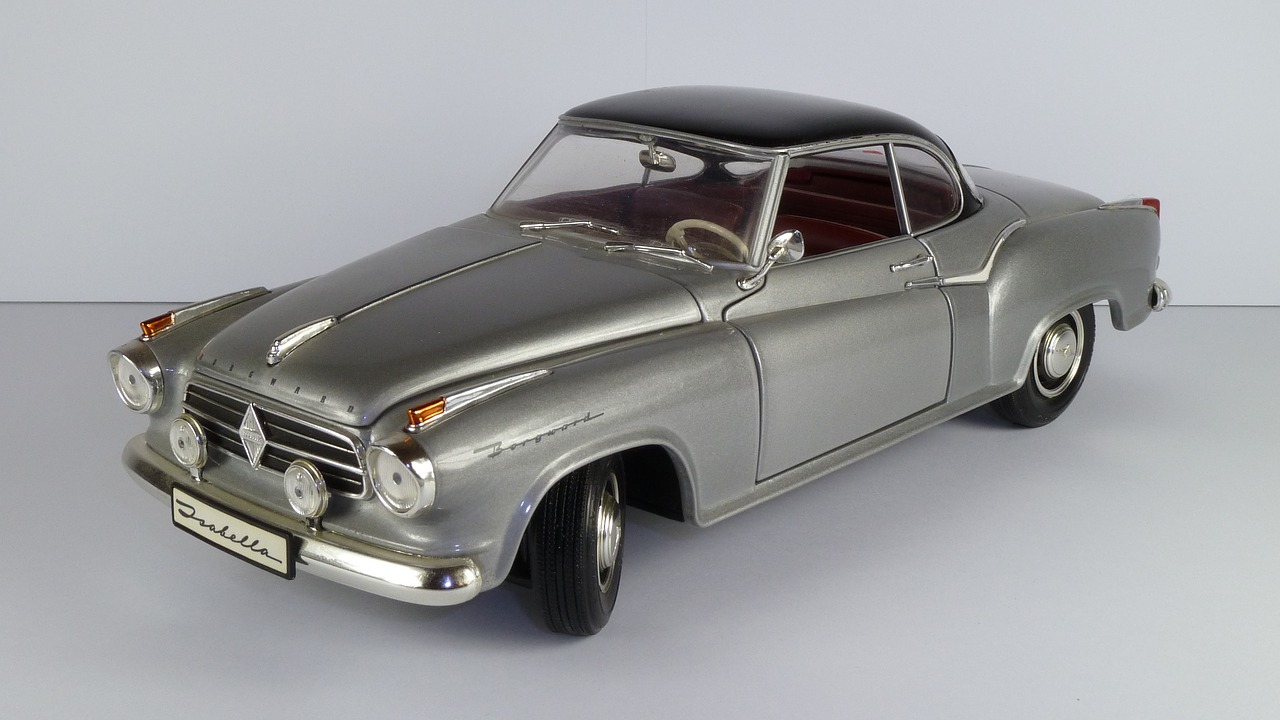 Borgward,  Isabella,  Kupė,  1958,  Kupė,  1X18,  Modelis Automobilis,  Revell, Nemokamos Nuotraukos,  Nemokama Licenzija