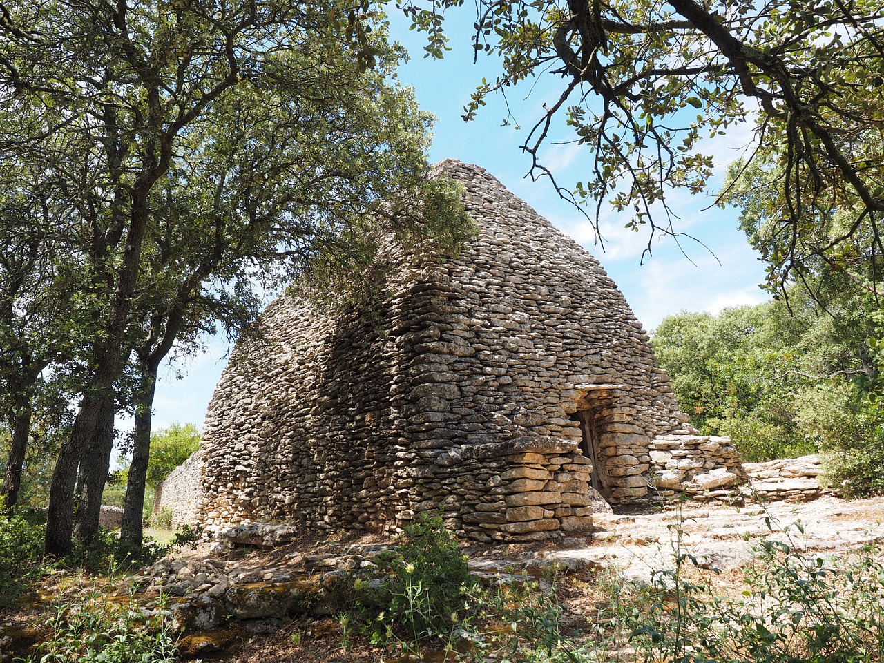 Bories, Rotunda, Mūrinis Namas, Gyvenamoji Vieta, Sandėlis, Montavimo Padėtis, Sausas Akmens Mūras, Kaimas Des Toris, Atviru Dangumi Muziejus, Istorinis Išsaugojimas