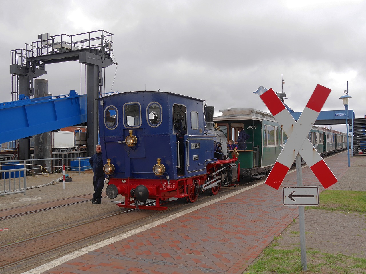 Borkum,  Šiaurės Jūra,  Agems,  Mažas Malta,  Borkumer Kleinbahn,  Garvežys,  900Mm,  Siaurasis Geležinkelis,  Island Geležinkelio,  Borkum Vietą