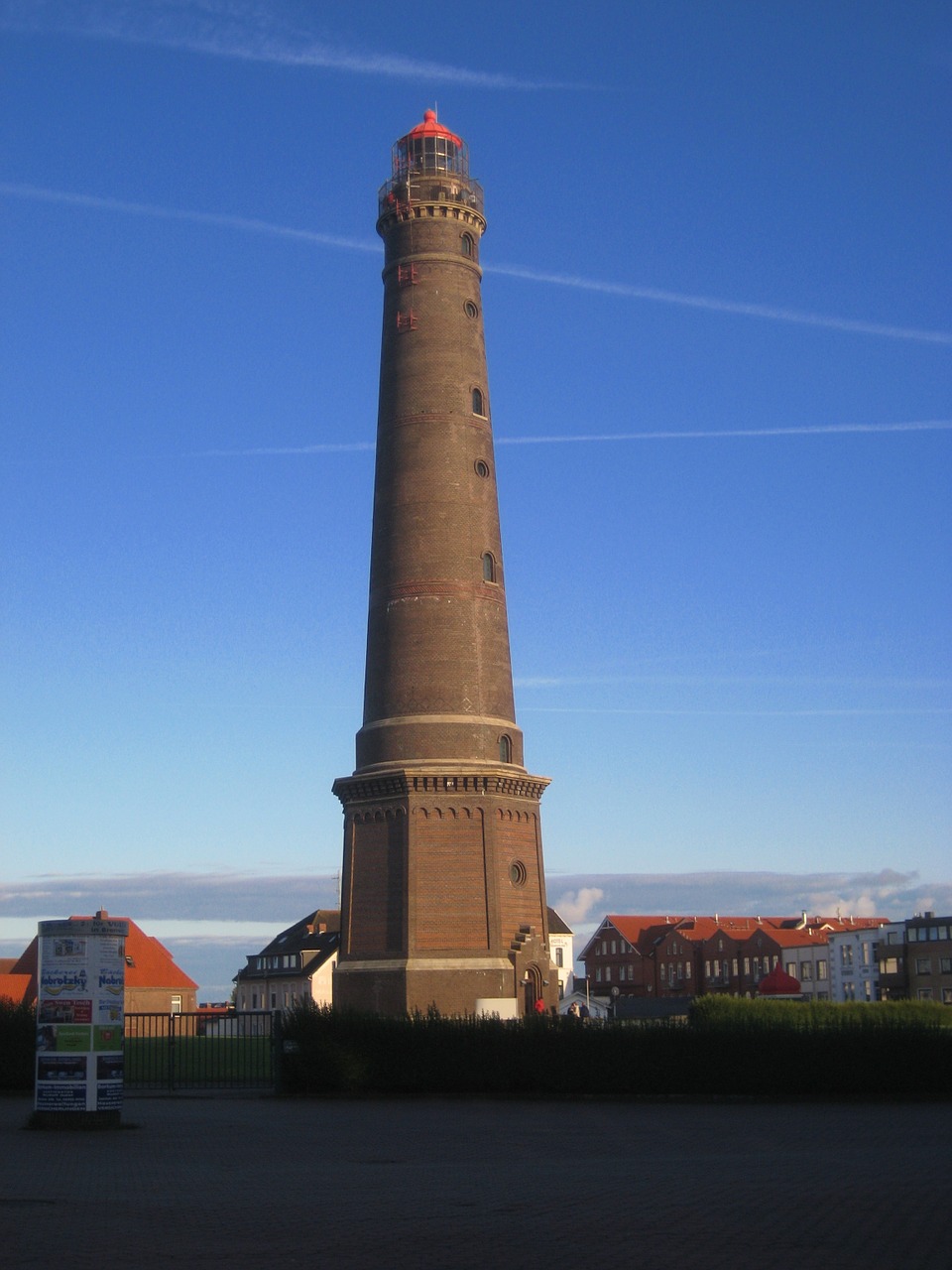 Borkum, Švyturys, Mėlynas Dangus, Nemokamos Nuotraukos,  Nemokama Licenzija