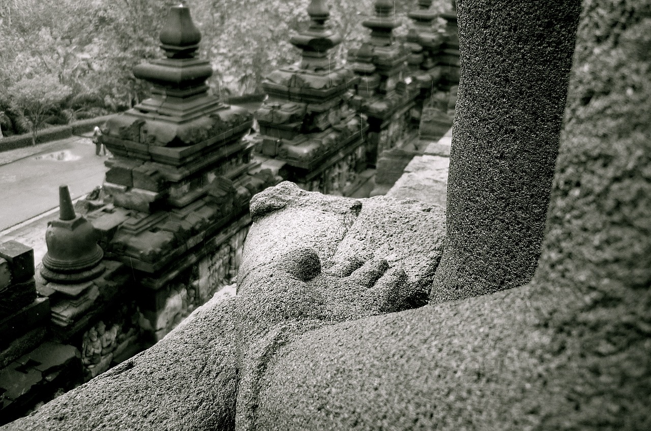 Borobuduras, Indonezija, Šventykla, Kelionė, Asija, Java, Buda, Stupa, Budizmas, Paveldas