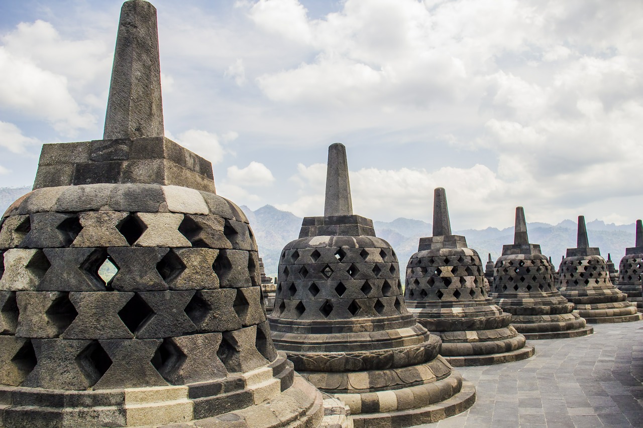 Borobuduras, Candi, Stupa, Šventykla, Java, Indonezija, Nemokamos Nuotraukos,  Nemokama Licenzija