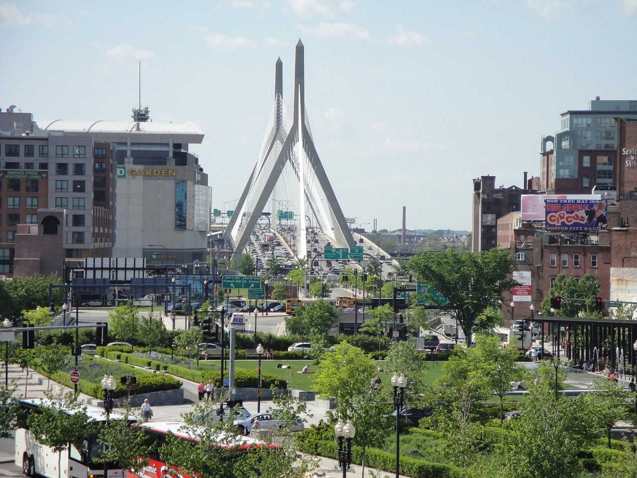 Bostonas, Kraštovaizdis, Architektūra, Usa, Miestas, Amerikietis, Centro, Bokštas, Pastatas, Bostono Panorama