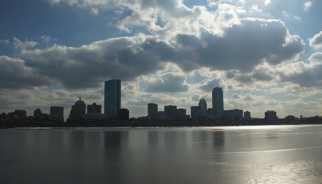 Bostonas, Massachusetts, Charles Upė, Panorama, Vanduo, Upė, Debesys, Nemokamos Nuotraukos,  Nemokama Licenzija
