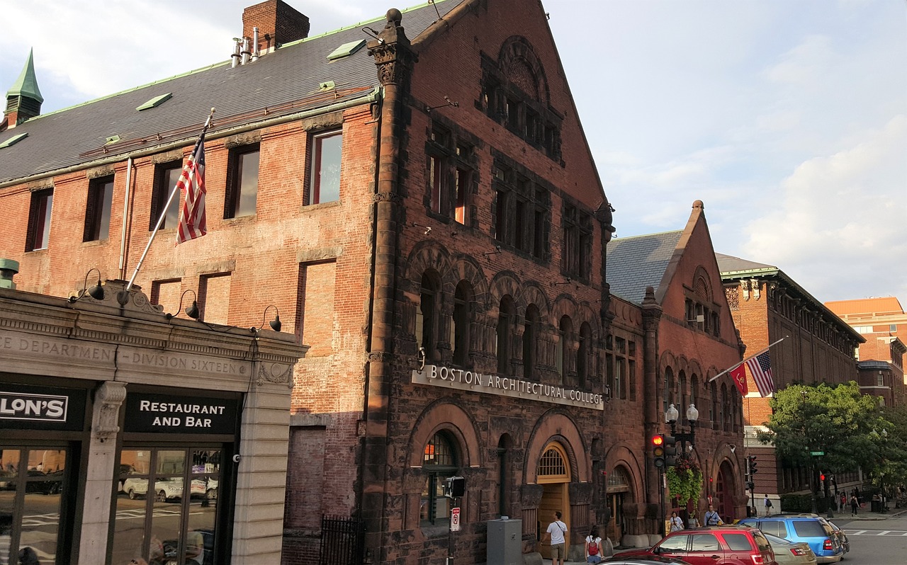 Bostono Architektūros Koledžas, Bostonas, Kolegija, Architektūra, Švietimas, Massachusetts, Pastatas, Campus, Orientyras, Istorinis