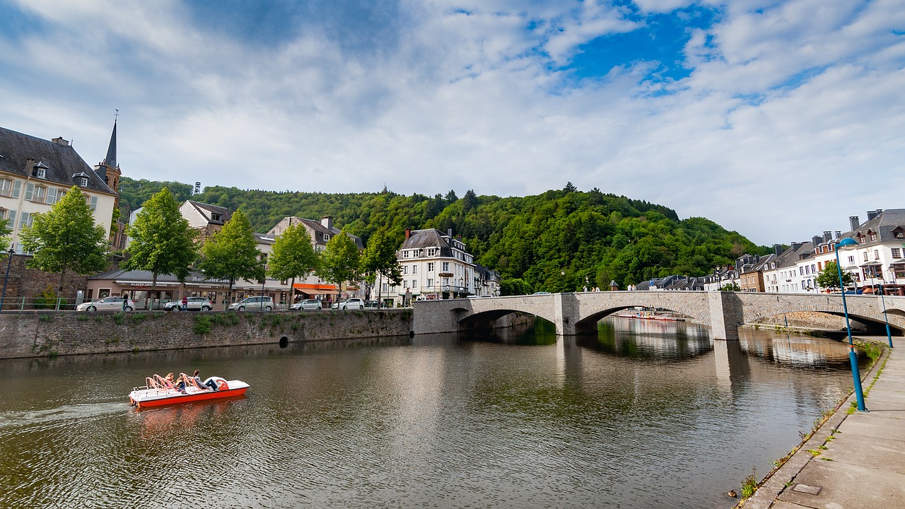 Bouillon, Ardennes, Belgija, Upė, Miestas, Romantiškas, Wallonie, Nemokamos Nuotraukos,  Nemokama Licenzija