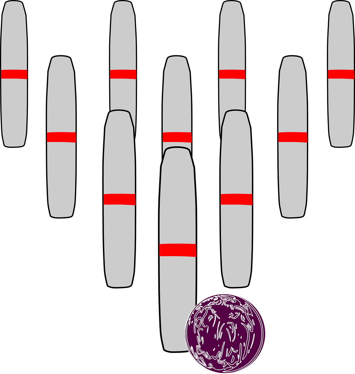 Boulingas, Tenpin, Sportas, Streikuoti, Nemokama Vektorinė Grafika, Nemokamos Nuotraukos,  Nemokama Licenzija