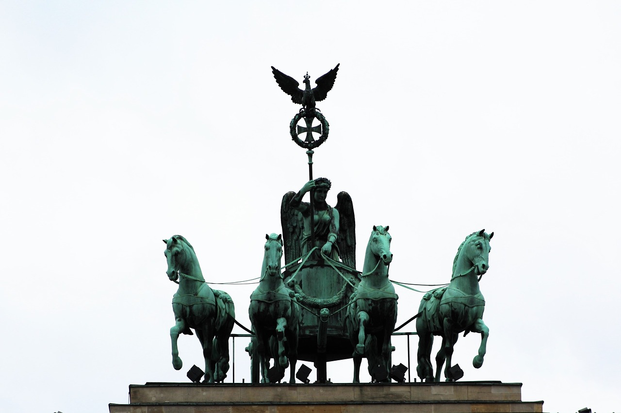 Brandenburgo Vartai, Quadriga, Arkliai, Turistų Atrakcijos, Lankytinos Vietos, Istorija, Statula, Kapitalas, Orientyras, Berlynas