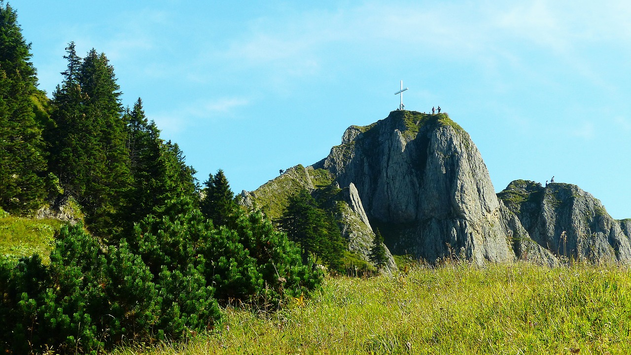 Branderschrofenas, Alpinizmas, Tegelberg, Pietinė Pusė, Kalnas, Alpių, Lipti, Allgäu, Kalnai, Nemokamos Nuotraukos