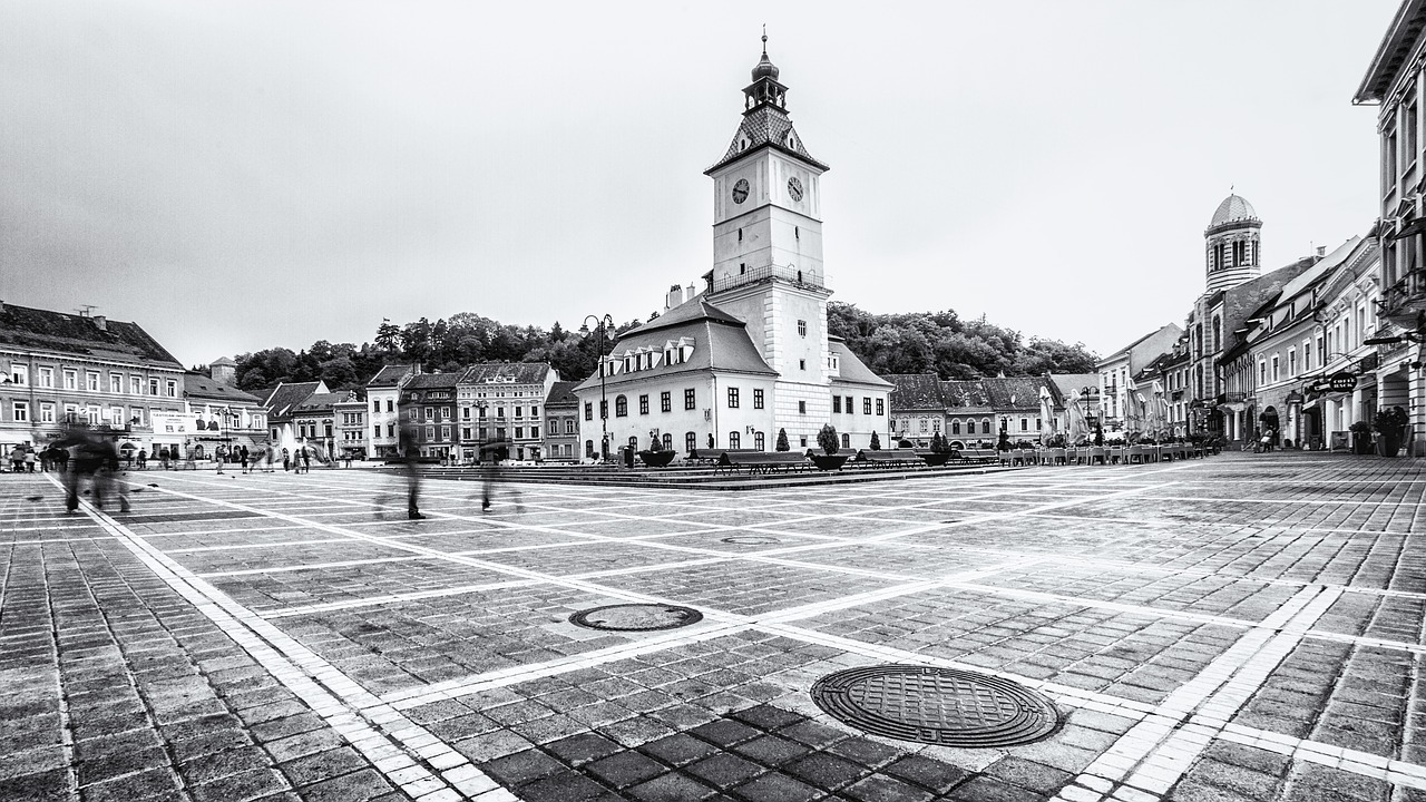 Brasov, Miesto Panorama, Transilvanija, Miesto, Nemokamos Nuotraukos,  Nemokama Licenzija