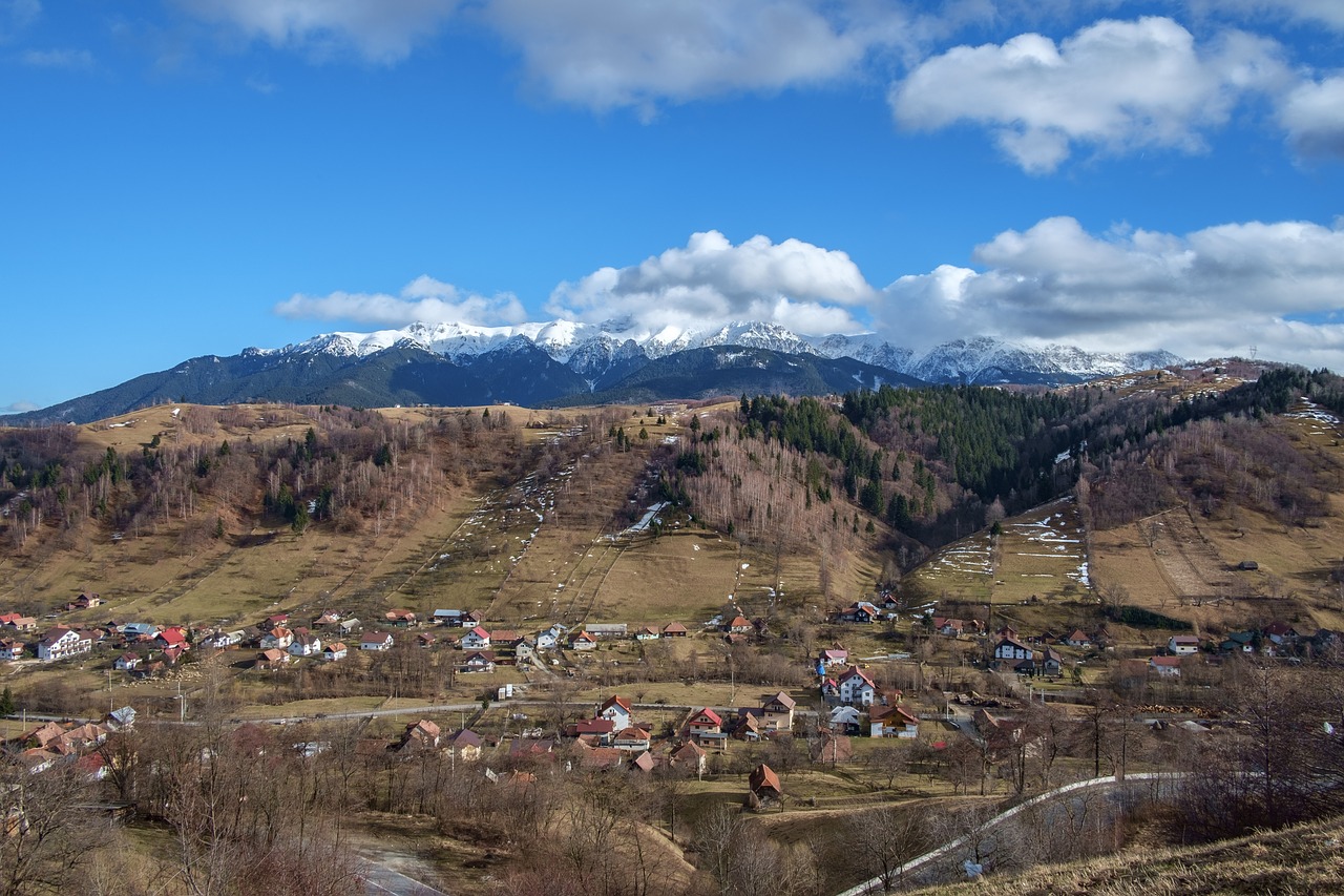 Brasov, Miesto Panorama, Transilvanija, Panorama, Nemokamos Nuotraukos,  Nemokama Licenzija