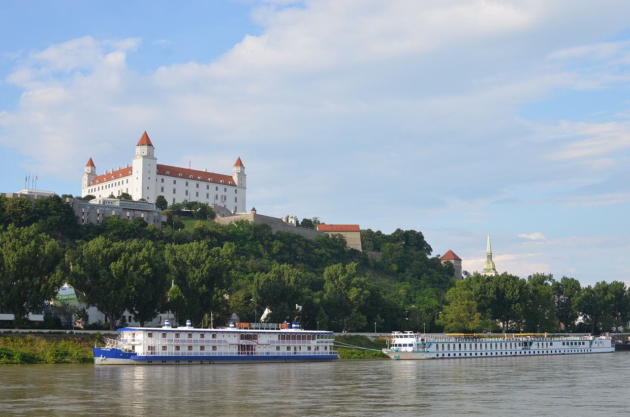 Bratislava, Bratislavos Pilis, Pilis, Donau, Danube, Nemokamos Nuotraukos,  Nemokama Licenzija