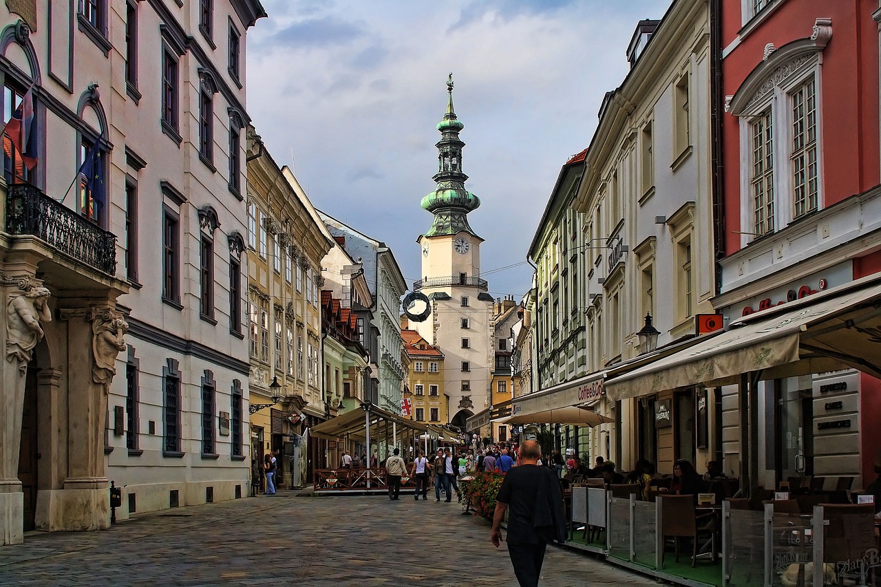Bratislava, Slovakija, Sostinė, St. Michaelio Gatvė, Nemokamos Nuotraukos,  Nemokama Licenzija