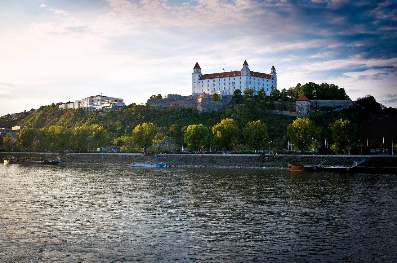 Bratislava, Pilis, Danube, Slovakija, Pritraukimas, Devin, Viduramžių, Europa, Upė, Architektūra