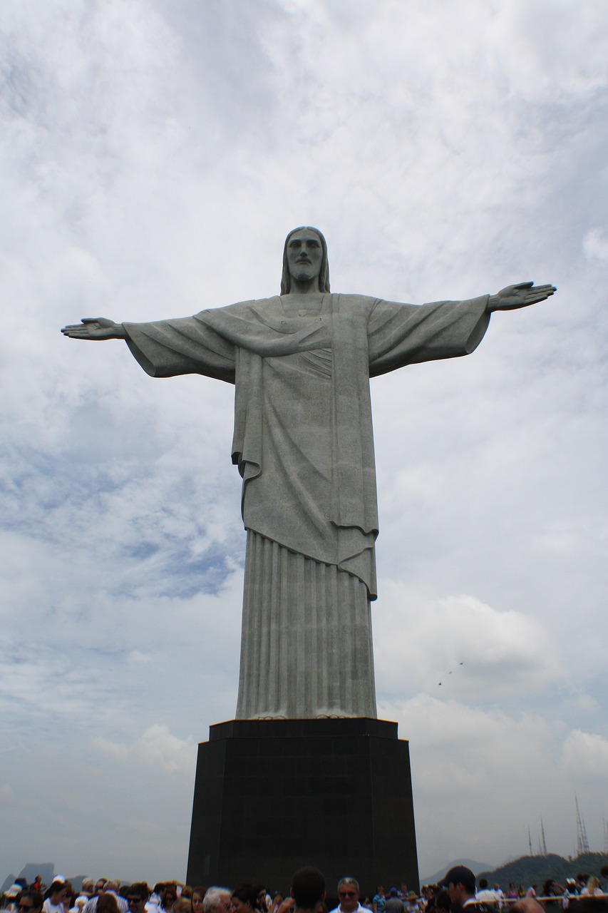 Brazilija, Kristus Atpirkėjas, Turistų Atrakcijos, Nemokamos Nuotraukos,  Nemokama Licenzija