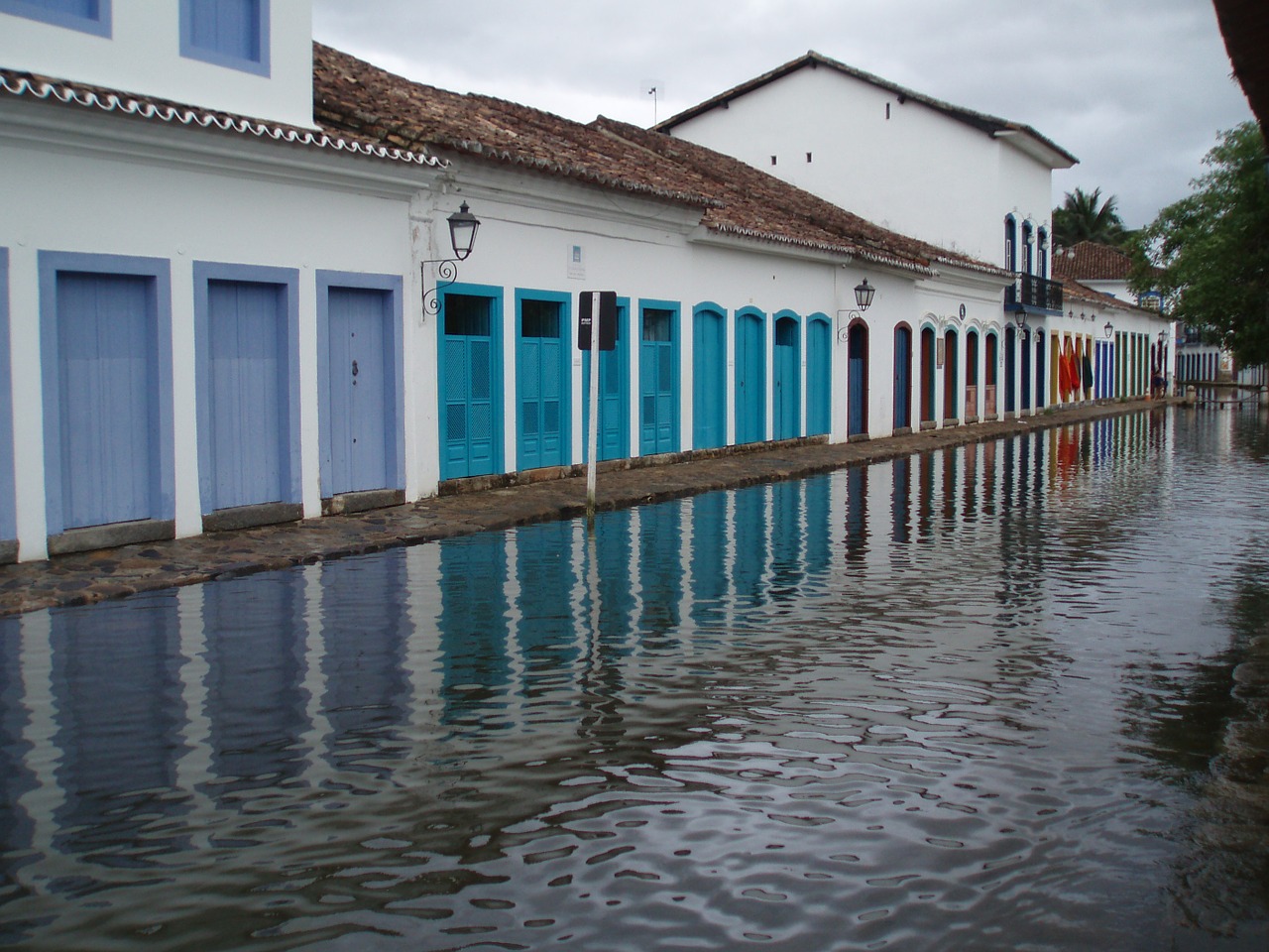 Brazilija, Rio De Janeiro Atostogos, Parati, Kolonijinis Miestas, Didelis Potvynis, Nemokamos Nuotraukos,  Nemokama Licenzija