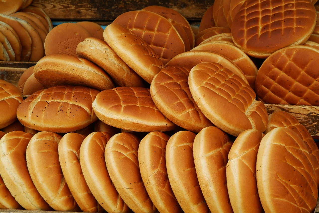Duona, Arabų Duona, Turgus, Tunisas, Nemokamos Nuotraukos,  Nemokama Licenzija