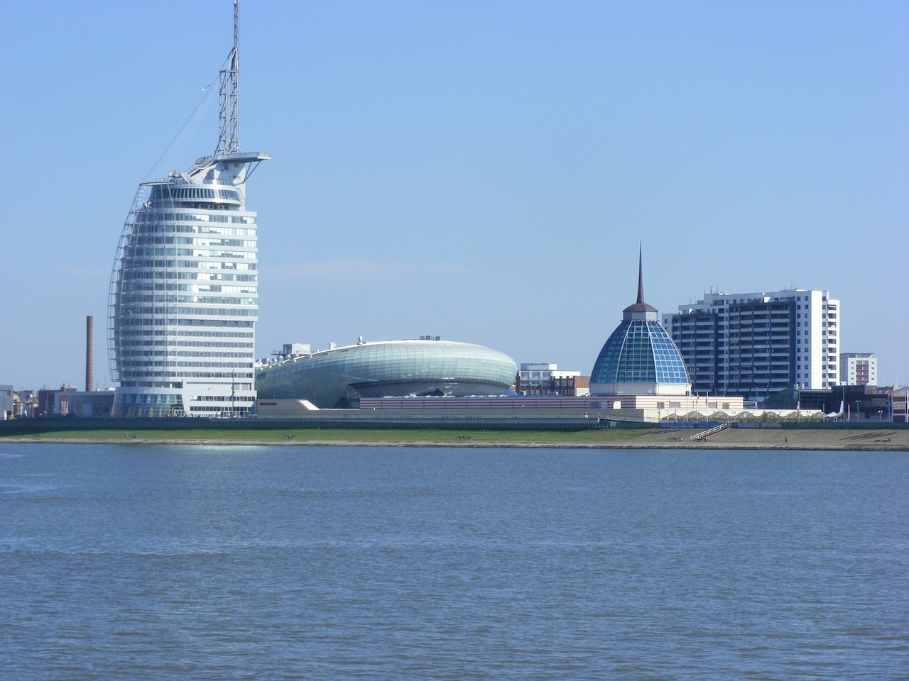 Bremerhaven, Kranto, Miestas, Panorama, Nemokamos Nuotraukos,  Nemokama Licenzija