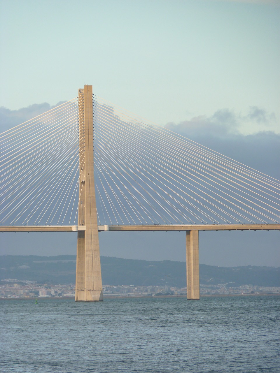 Tiltas, Vasko Gama, Lisbonas, Lisboa, Paminklas, Architektūra, Tage, Upė, Perėjimas, Debesis