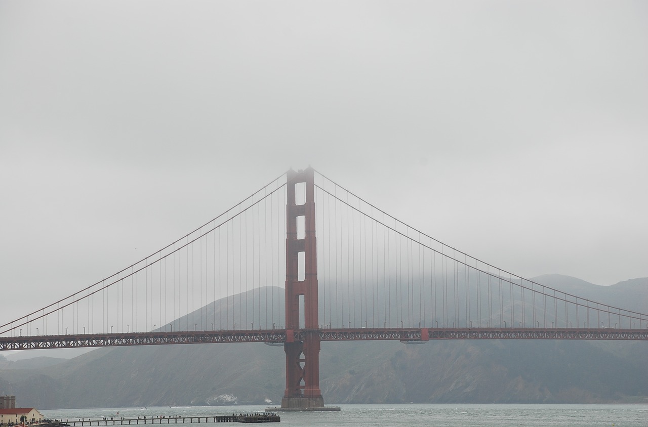 Tiltas, San Franciskas, Įlanka, Auksinis, Vartai, Auksinių Vartų Tiltas, Orientyras, Nemokamos Nuotraukos,  Nemokama Licenzija