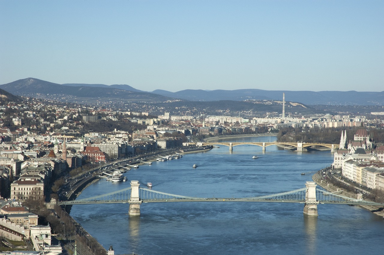 Tiltas, Buda, Kenkėjas, Budapest, Danube, Upė, Miesto Panorama, Vengrija, Miesto, Miestas