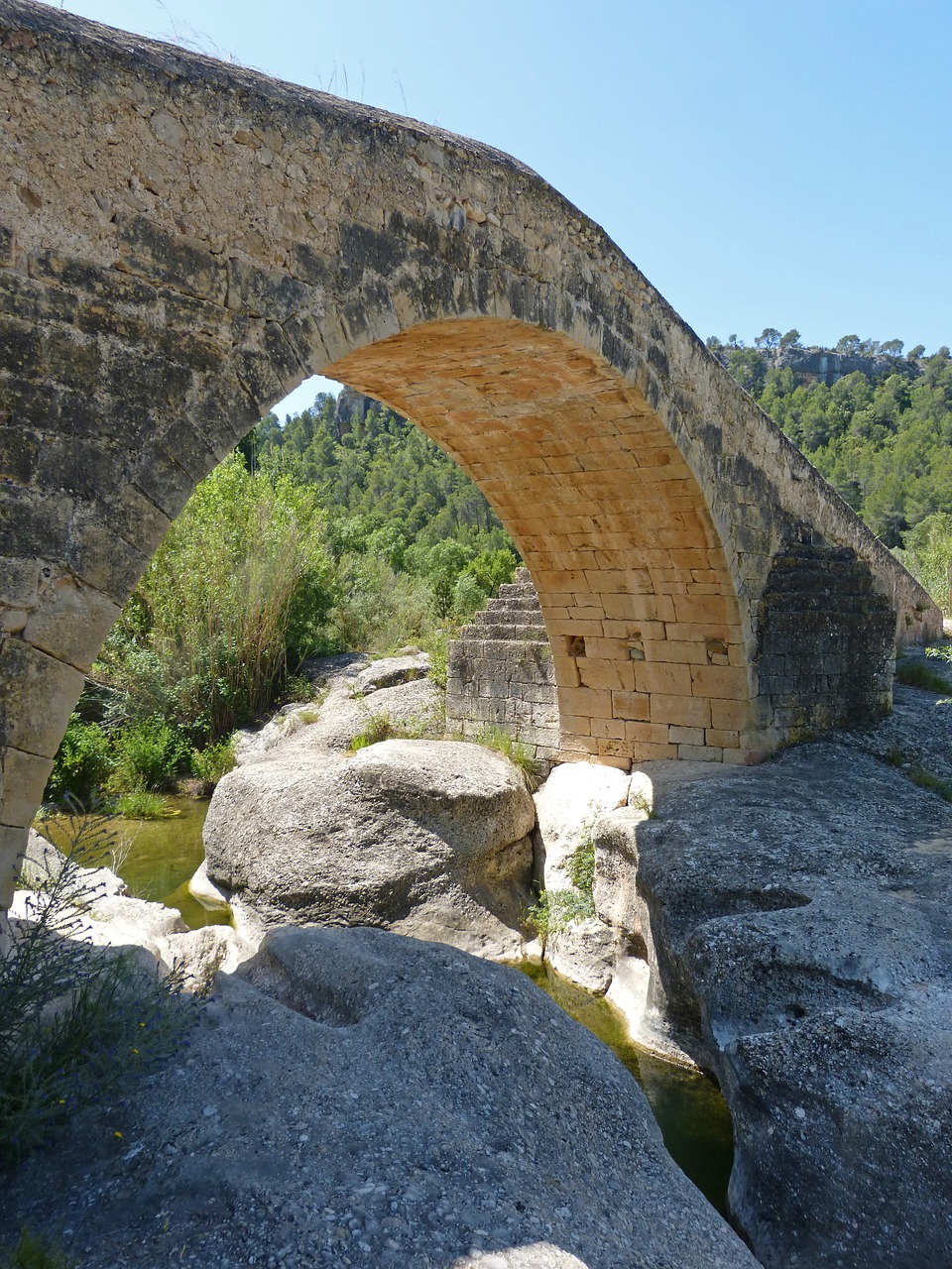 Tiltas, Akmeninis Tiltas, Romanesque, Atrama, Upė, Nemokamos Nuotraukos,  Nemokama Licenzija