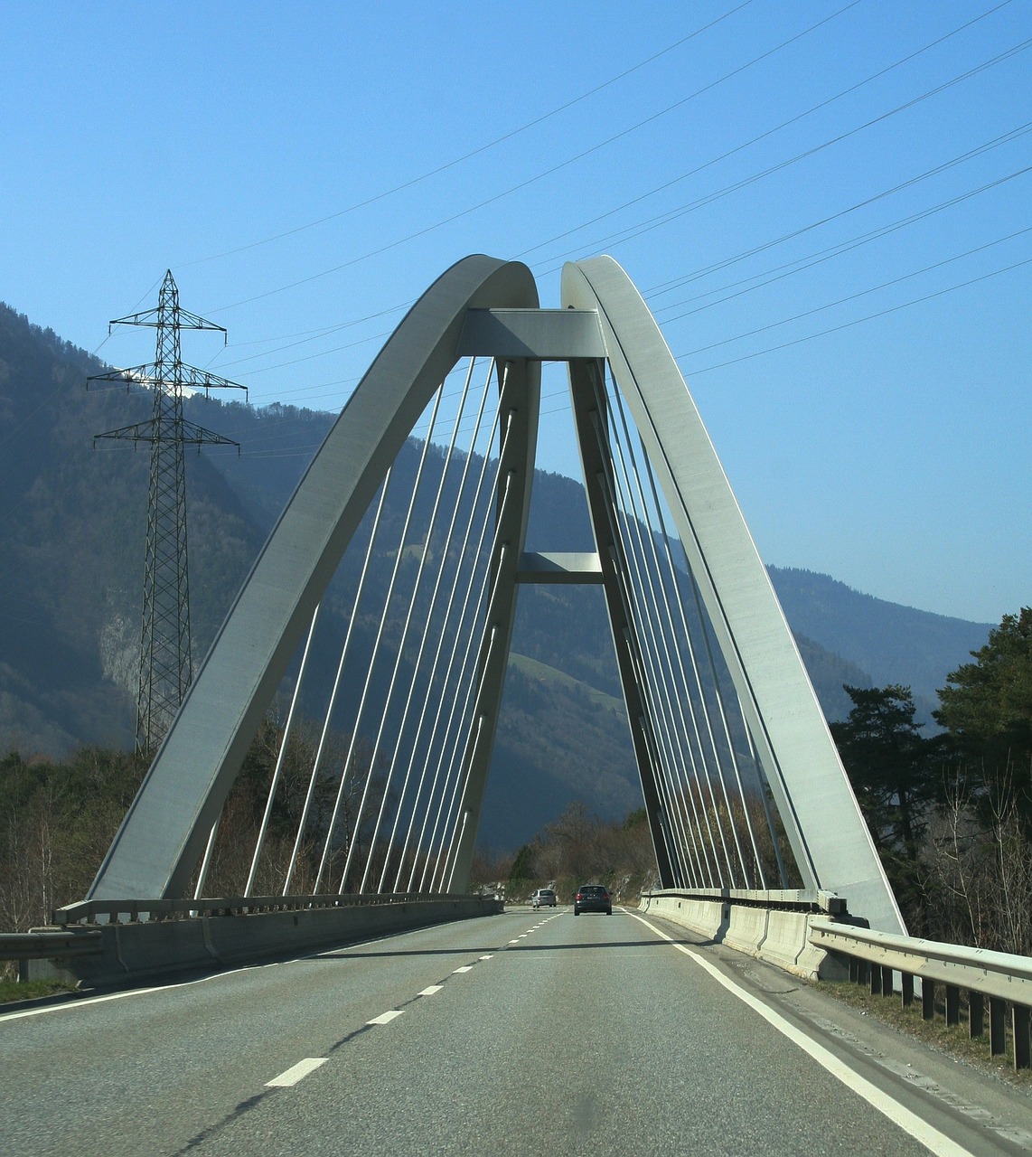 Tiltas, Kabantis Tiltas, Plienas, Stahlbau, Architektūra, Plieniniai Kabeliai, Šveicarija, Alpių, Kalnai, Nešiojamas