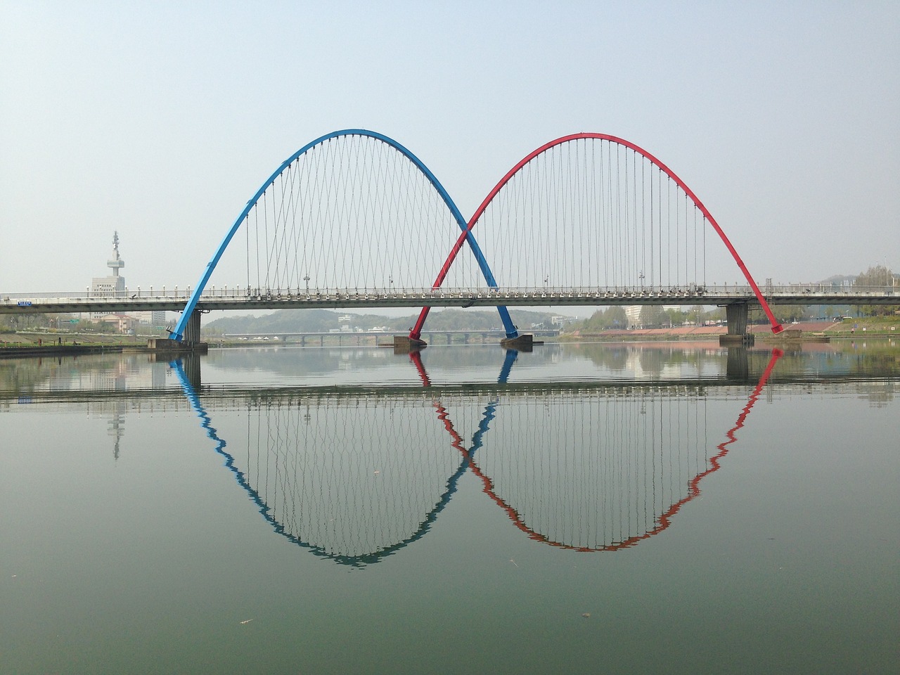 Tiltas, Upė, 대전, Daejeon, Pietų Korėja, Nemokamos Nuotraukos,  Nemokama Licenzija