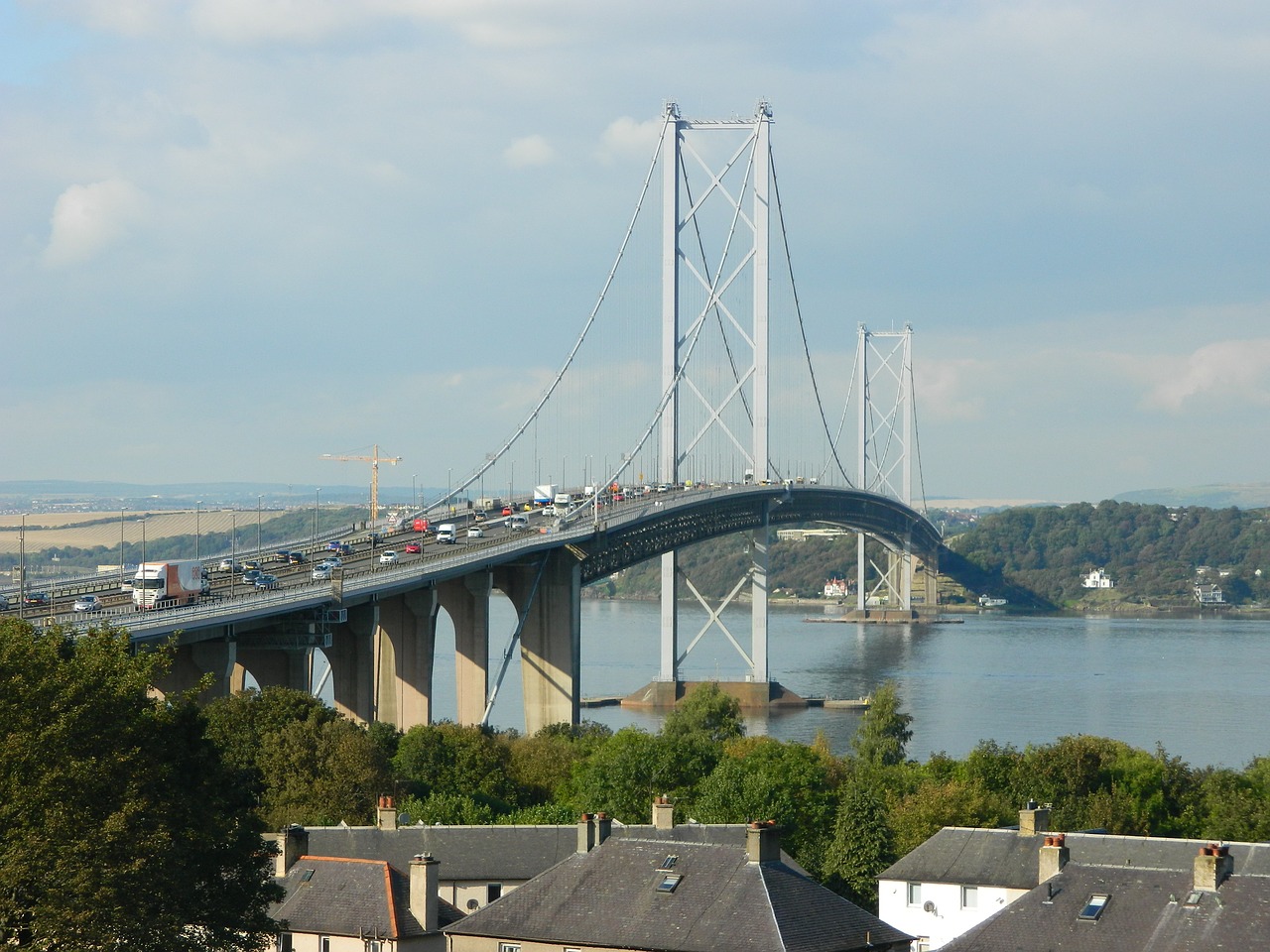 Tiltas, Pirmyn, Kelias, Škotija, Queensferry, Upė, Perėjimas, Nemokamos Nuotraukos,  Nemokama Licenzija