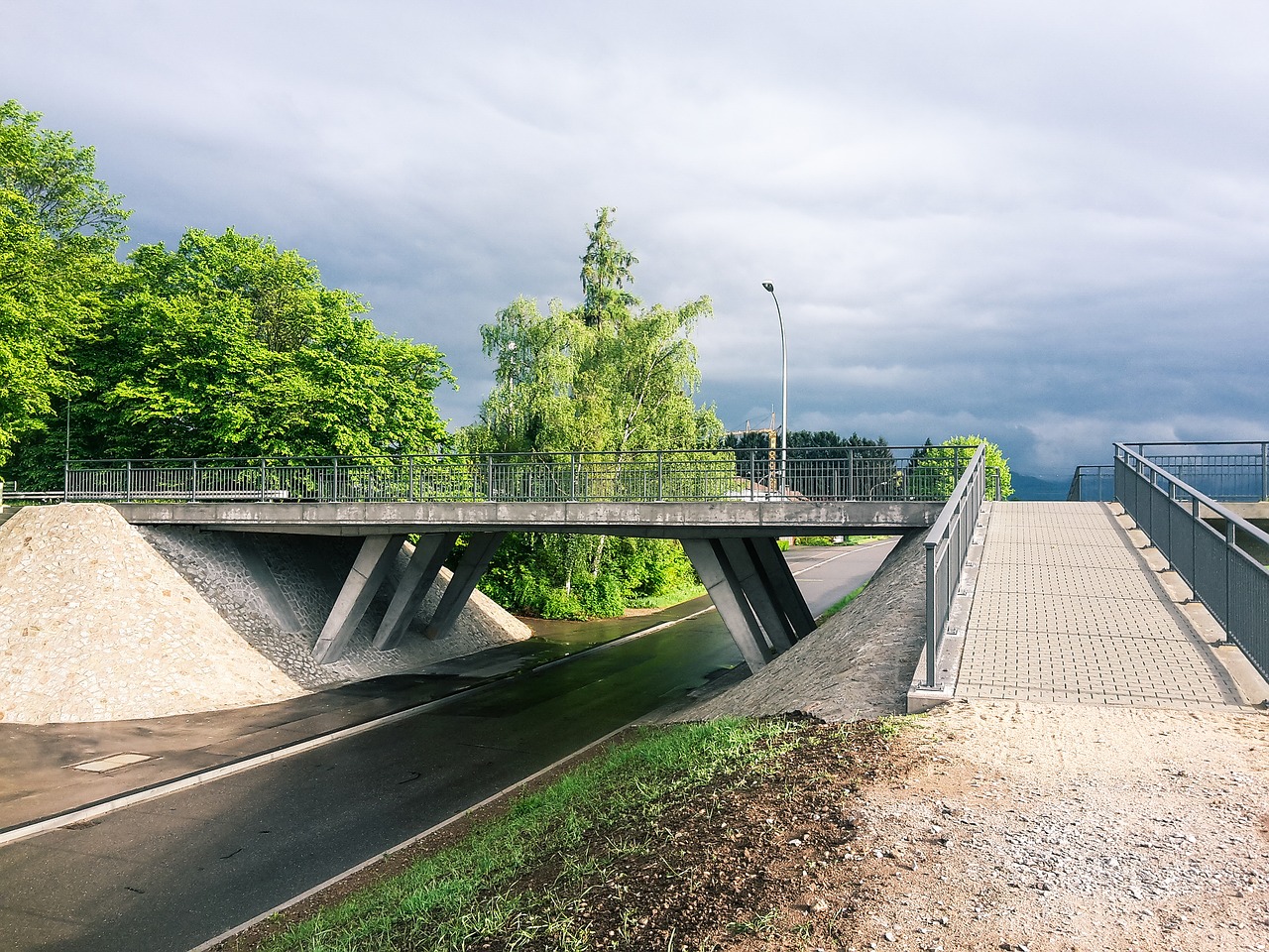 Tiltas, Kelias, Kraštovaizdis, Ofenburgas, Ortenau, Nemokamos Nuotraukos,  Nemokama Licenzija