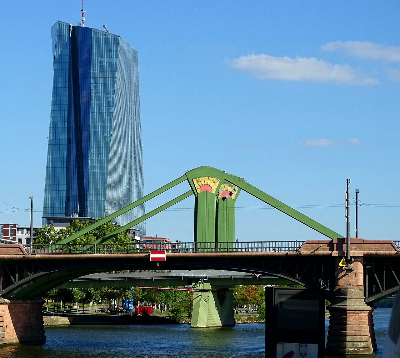 Tiltas, Frankfurtas, Pagrindinis, Upė, Architektūra, Panorama, Pastatas, Vanduo, Pagrindinis Frankfurtas, Nemokamos Nuotraukos