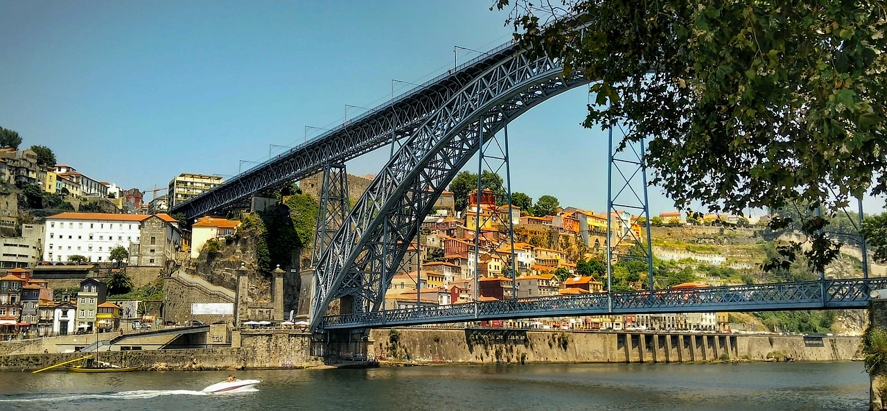 Tiltas, Porto, Portugal, Architektūra, Upė, Miestas, Kelionė, Miesto Panorama, Nemokamos Nuotraukos,  Nemokama Licenzija
