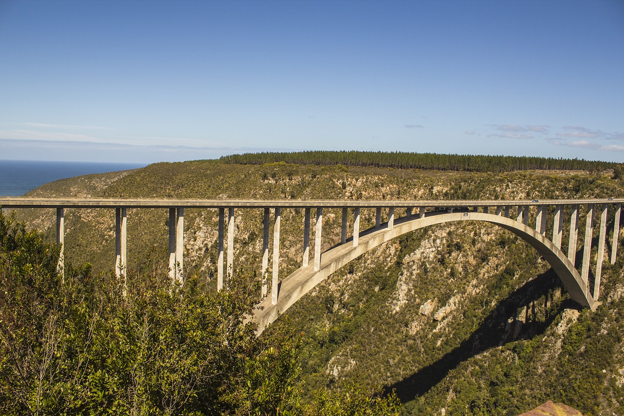 Tiltas, Pietų Afrika, Bloukrans, Bungee, Didžiausias Pasaulis, Afrika, Kelias, Nemokamos Nuotraukos,  Nemokama Licenzija