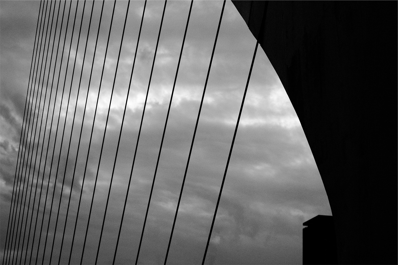 Tiltas, Architektūra, Juoda Ir Balta, Dangus, Nemokamos Nuotraukos,  Nemokama Licenzija