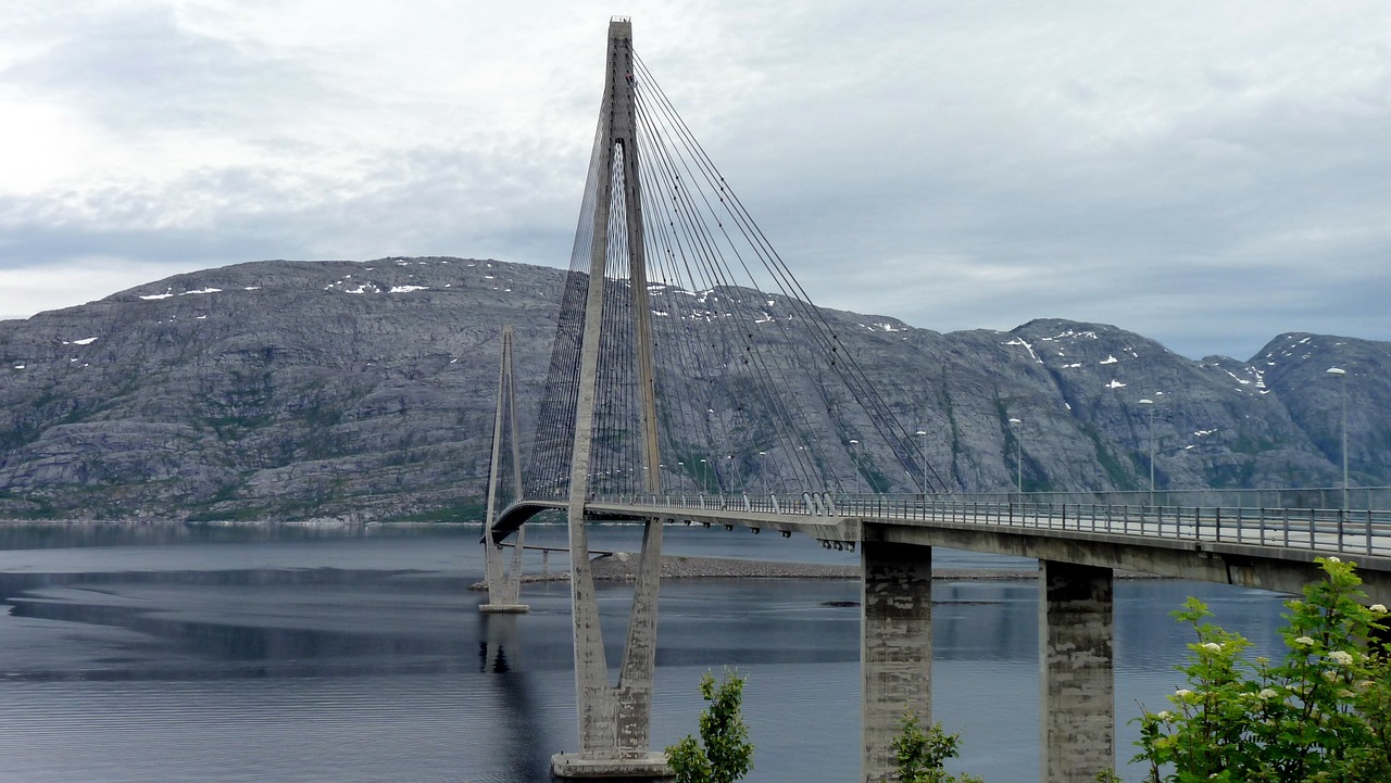 Tiltas, Vanduo, Sandnessjøen, Helgeland Tiltas, Architektūra, Nemokamos Nuotraukos,  Nemokama Licenzija