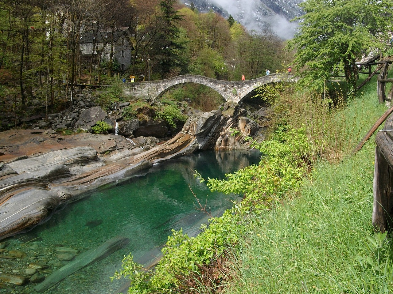 Tiltas, Upė, Šveicarija, Nemokamos Nuotraukos,  Nemokama Licenzija