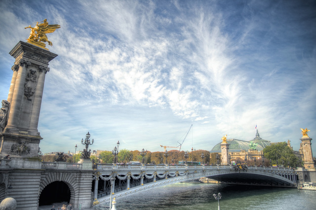 Tiltas, Paris, France, Miestas, Kelionė, Prancūzų Kalba, Turizmas, Seine, Upė, Turistinis