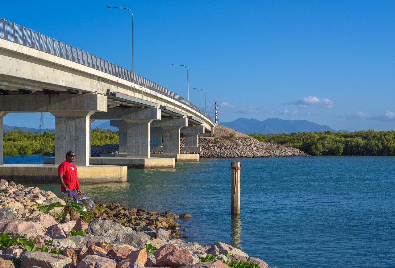 Tiltas, Townsville Uosto Prieiga, Pabėgėlio Tiltas, Vietinė Paplūdimio Žvejyba, Nemokamos Nuotraukos,  Nemokama Licenzija