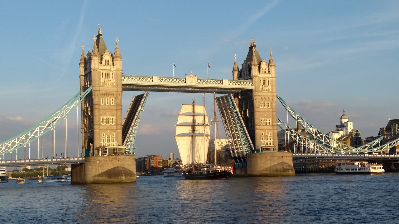 Tiltas,  Kelionė,  Vandens,  Architektūra,  Upė,  Miestas,  Bokštas,  Londonas,  Burlaivis,  Thames