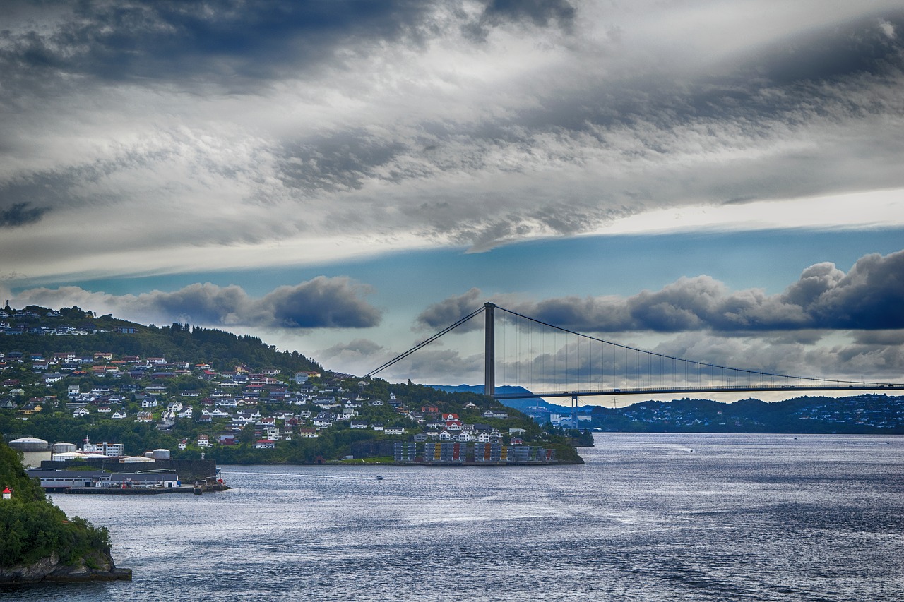 Tiltas,  Jūra,  Norvegija, Nemokamos Nuotraukos,  Nemokama Licenzija