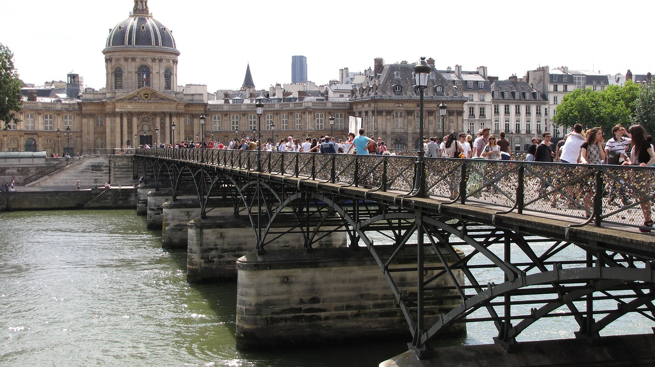 Tiltas, Paris, Užraktas, Pont Des Arts, Meilė, Nemokamos Nuotraukos,  Nemokama Licenzija