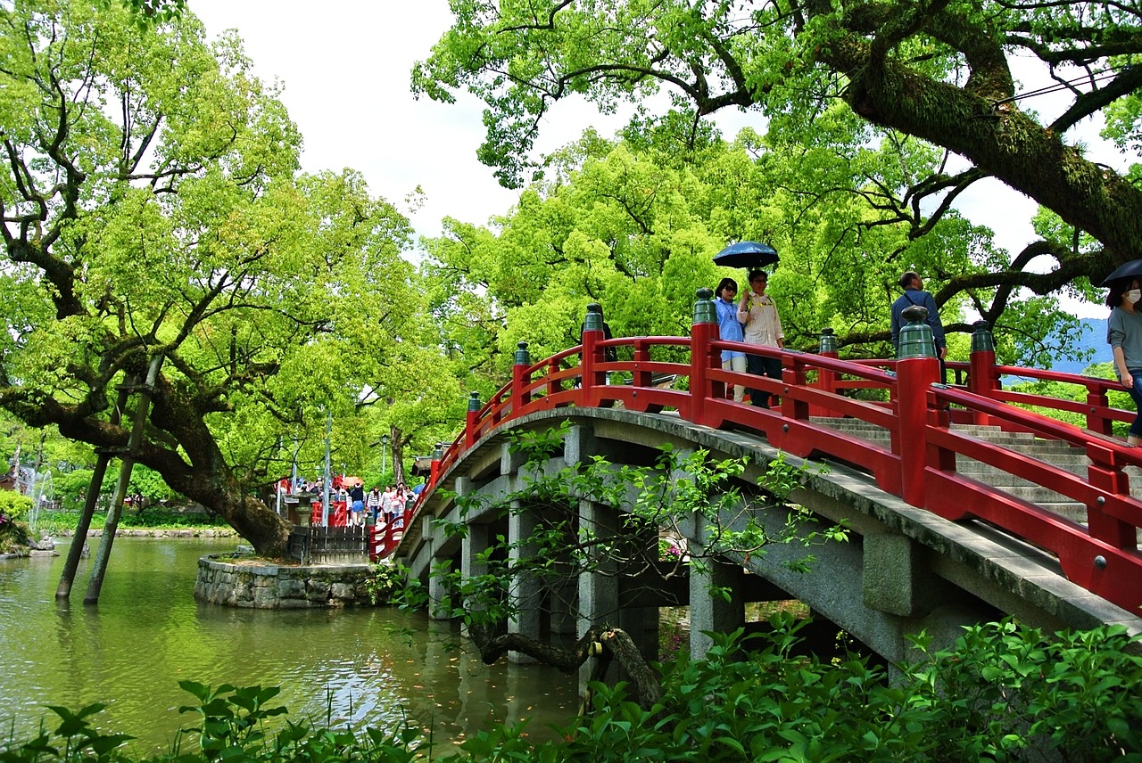 Tiltas, Dazaifu, Fukuoka, Nemokamos Nuotraukos,  Nemokama Licenzija