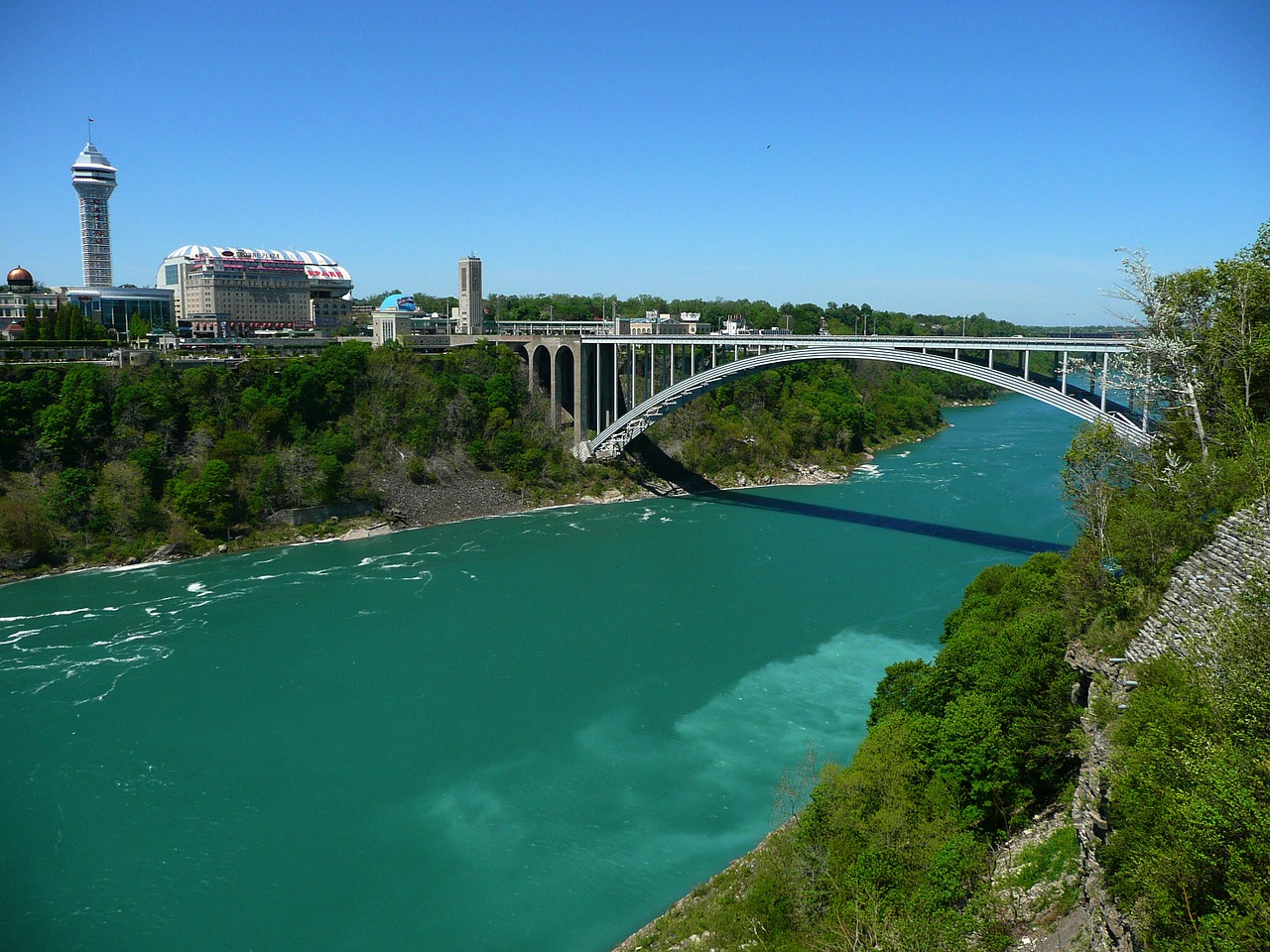 Tiltas, Upė, Toronto, Vanduo, Kanada, Miesto Panorama, Miesto, Architektūra, Orientyras, Kelionė