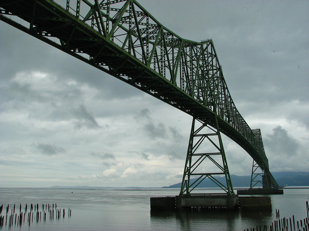 Tiltas, Kolumbijos Upė, Oregonas, Vašingtonas, Astoria, Nemokamos Nuotraukos,  Nemokama Licenzija