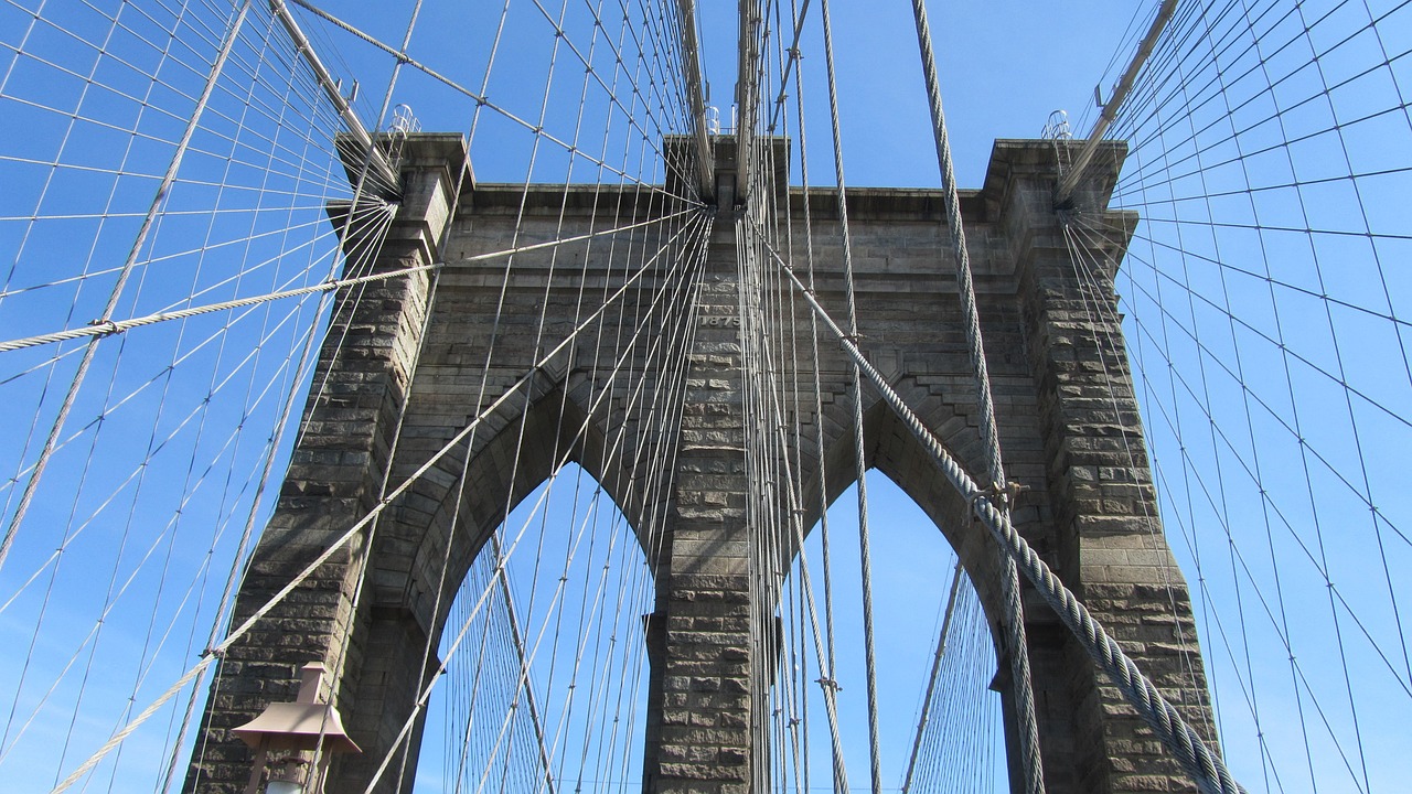 Tiltas, Niujorkas, Ny, Usa, Brooklynas, Nemokamos Nuotraukos,  Nemokama Licenzija