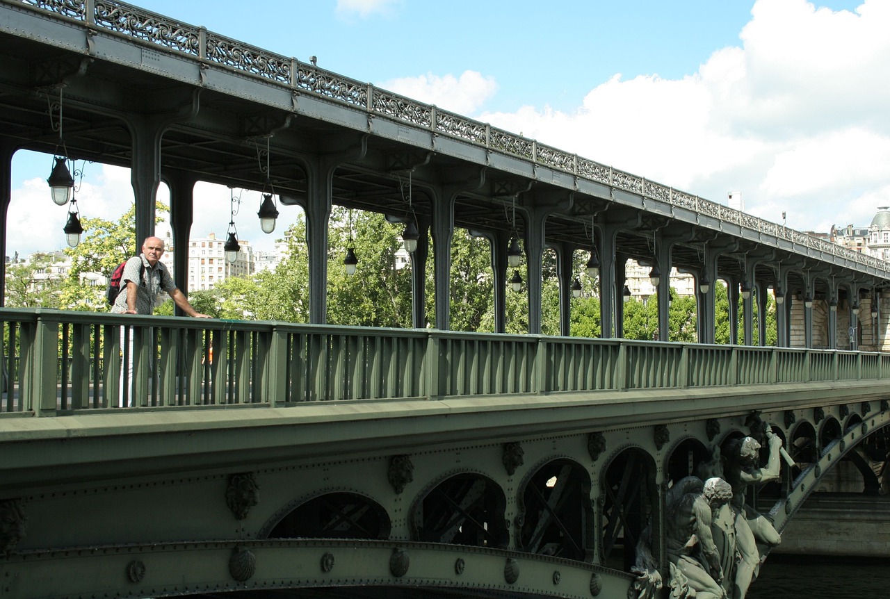 Tiltas, Paris, Pont De Bir-Hakeim, Nemokamos Nuotraukos,  Nemokama Licenzija