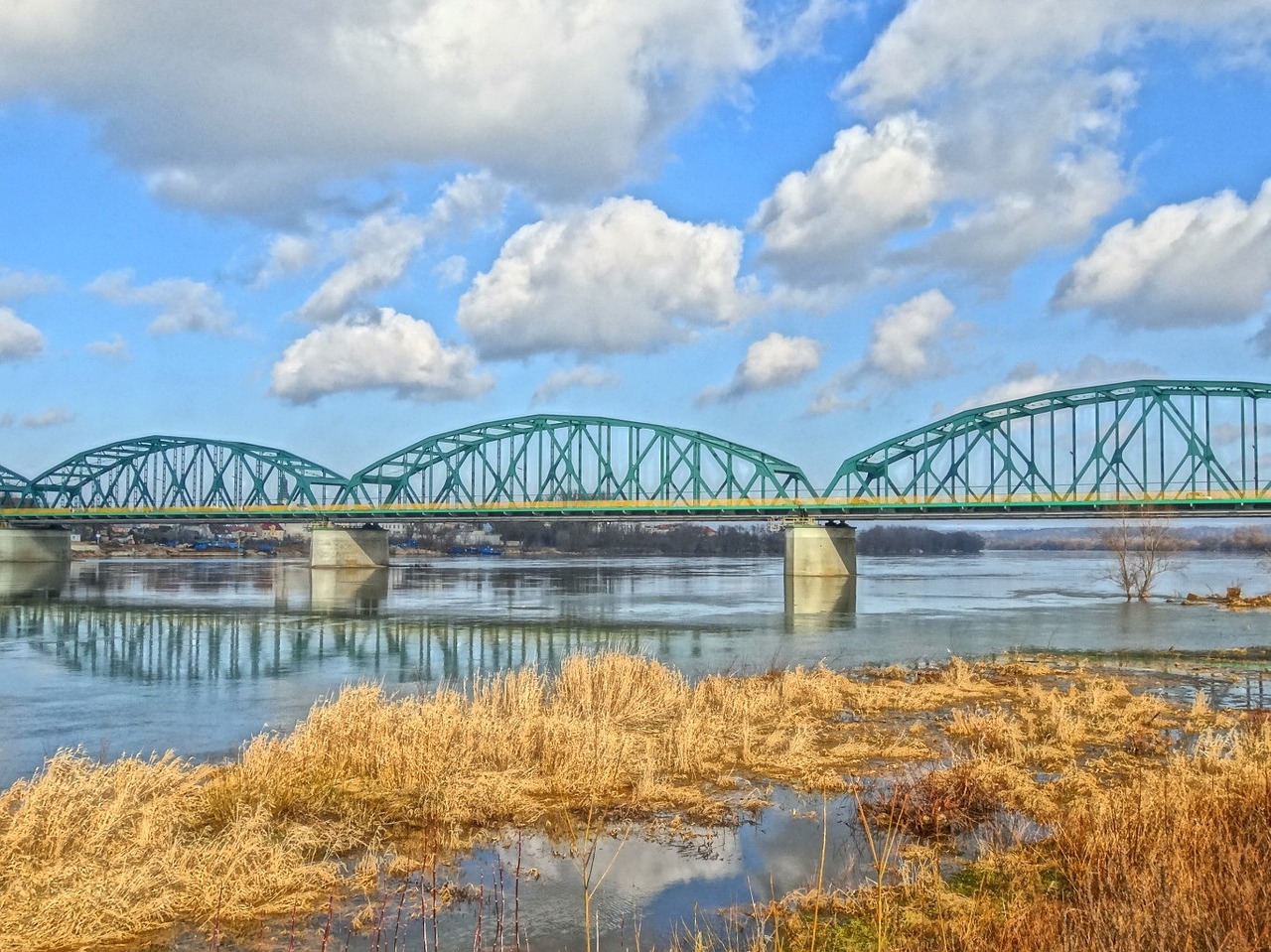 Tiltas, Bydgoszczy, Vistula, Upė, Perėjimas, Infrastruktūra, Statyba, Nemokamos Nuotraukos,  Nemokama Licenzija