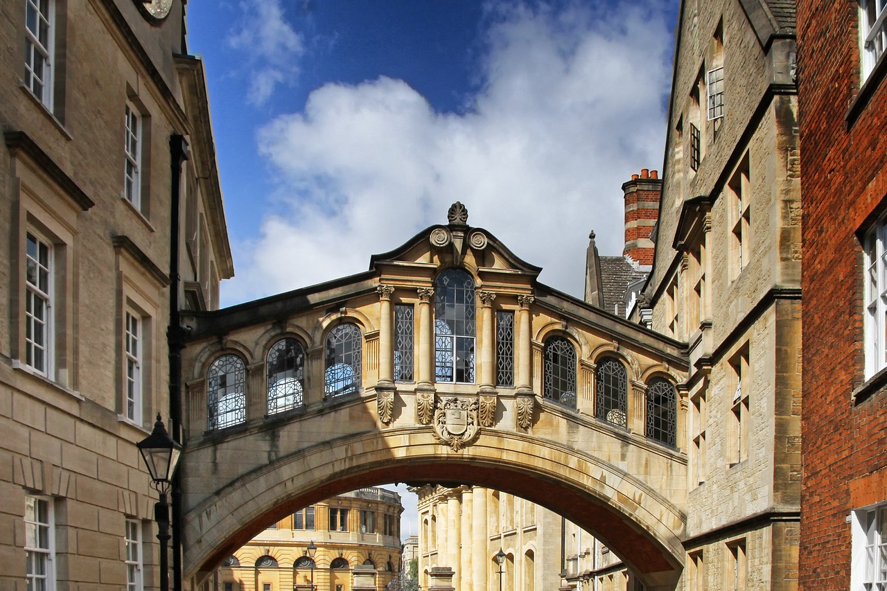 Susierzinimų Tiltas, Oxford, Anglija, Pastatas, Istoriškai, Mūra, Architektūra, Nemokamos Nuotraukos,  Nemokama Licenzija